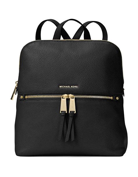 michael kors rhea slim backpack sale